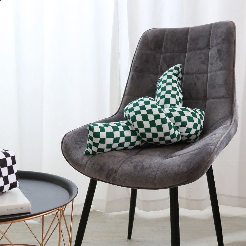Bea Homes – Checked Oversized Pillow