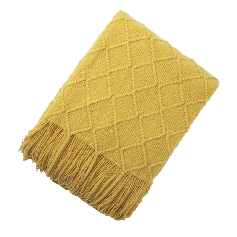 Bea Homes – Chevron Throw Blanket