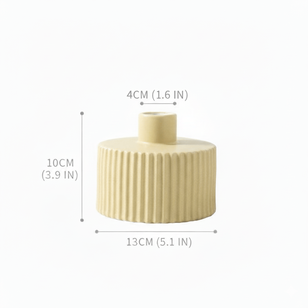 Bea Homes – Modern Pastel Ceramic Vase Set for a Chic Touch - Bea Homes