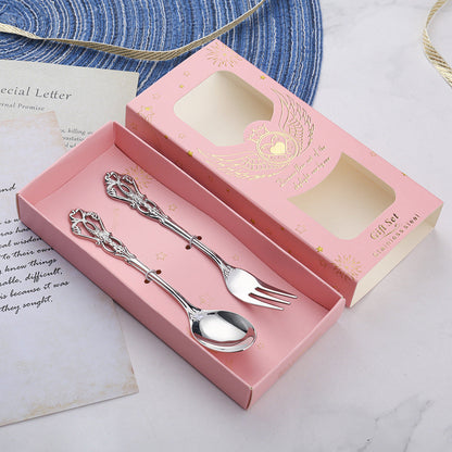Bea Homes – Hollow Dessert Spoon Set