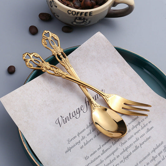 Bea Homes – Hollow Dessert Spoon Set