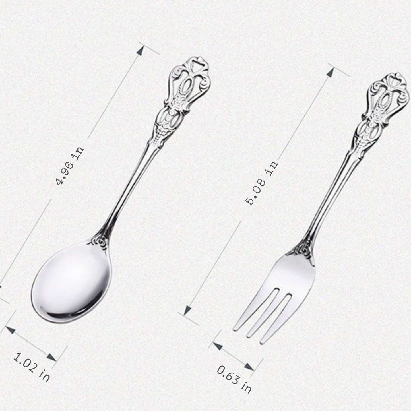 Bea Homes – Hollow Dessert Spoon Set