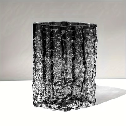 Bea Homes – Arctic Textured Glass Vase