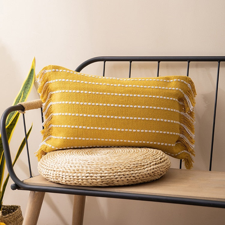Bea Homes – Contrast Stitch Pillow Cover