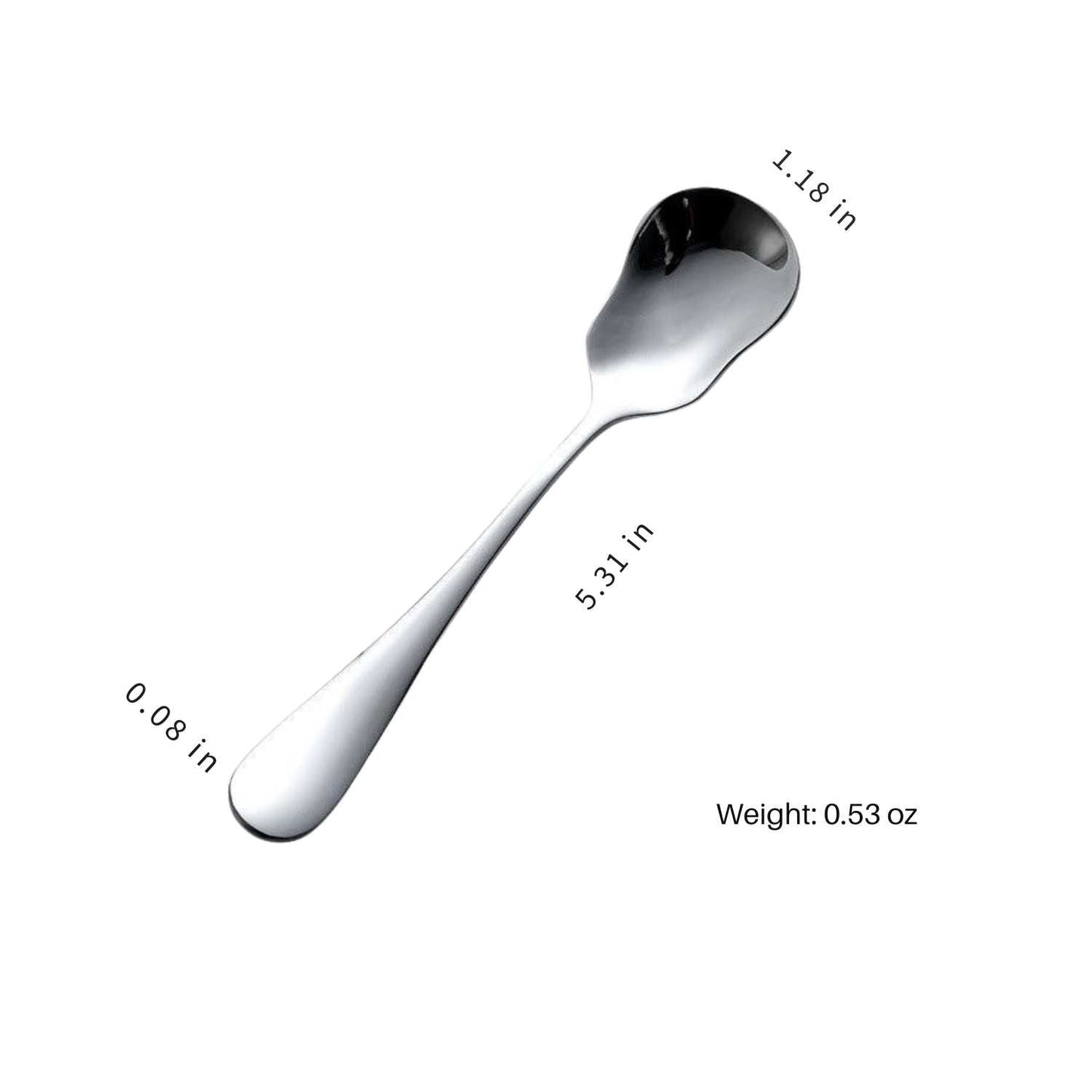 Bea Homes – 5 Piece Steel Spoon Set - Bea Homes
