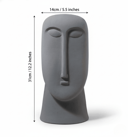 Bea Homes - Abstract Face Ceramic Vase to Elevate Your Space with Modern Minimalism - Bea Homes