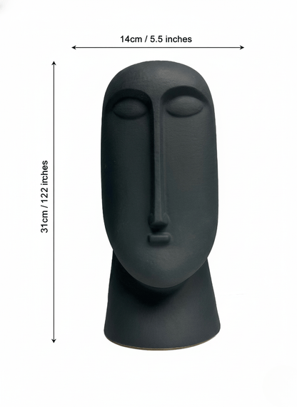Bea Homes - Abstract Face Ceramic Vase to Elevate Your Space with Modern Minimalism - Bea Homes