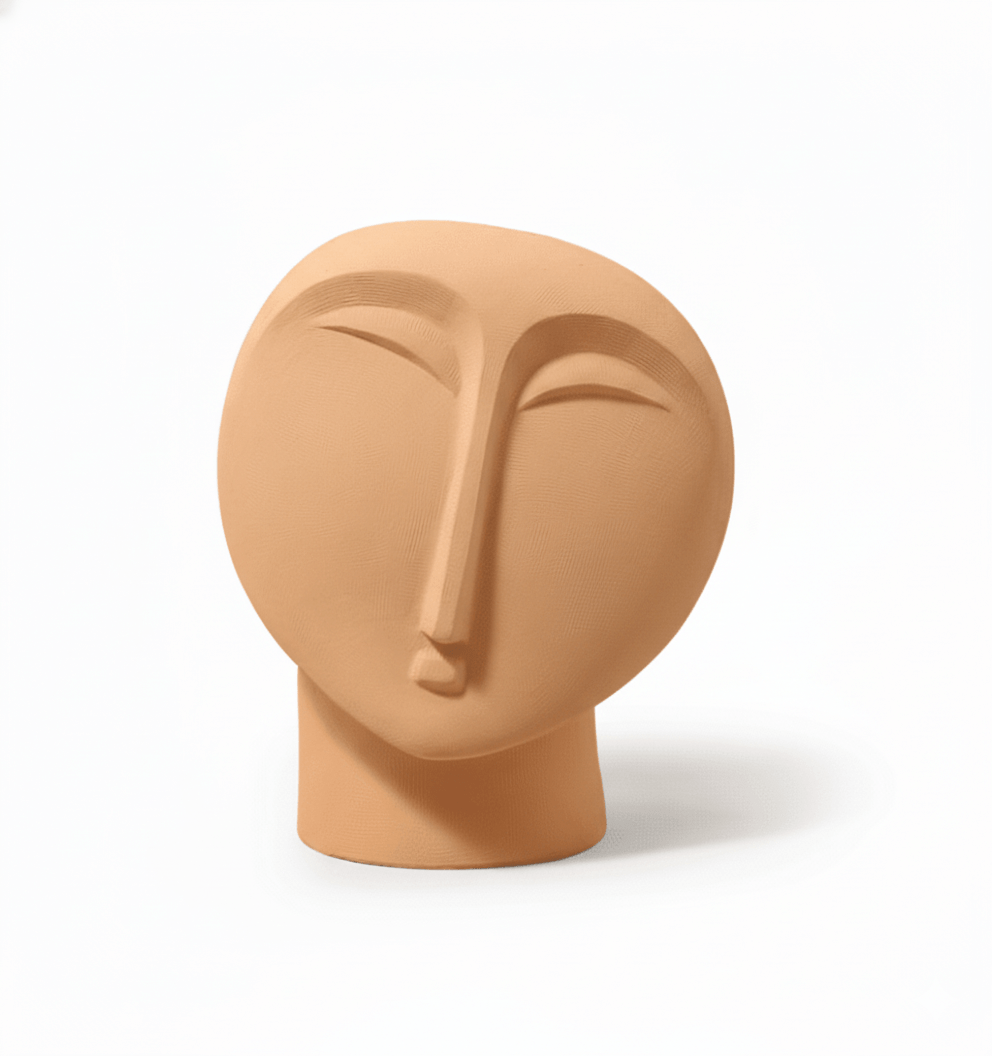 Bea Homes - Abstract Face Ceramic Vase to Elevate Your Space with Modern Minimalism - Bea Homes