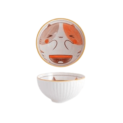 Bea Homes - Animal Cartoon Ceramic Bowl for Playful Dining Décor - Bea Homes