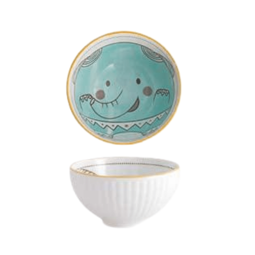 Bea Homes - Animal Cartoon Ceramic Bowl for Playful Dining Décor - Bea Homes
