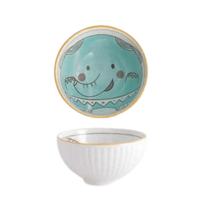 Bea Homes - Animal Cartoon Ceramic Bowl for Playful Dining Décor - Bea Homes