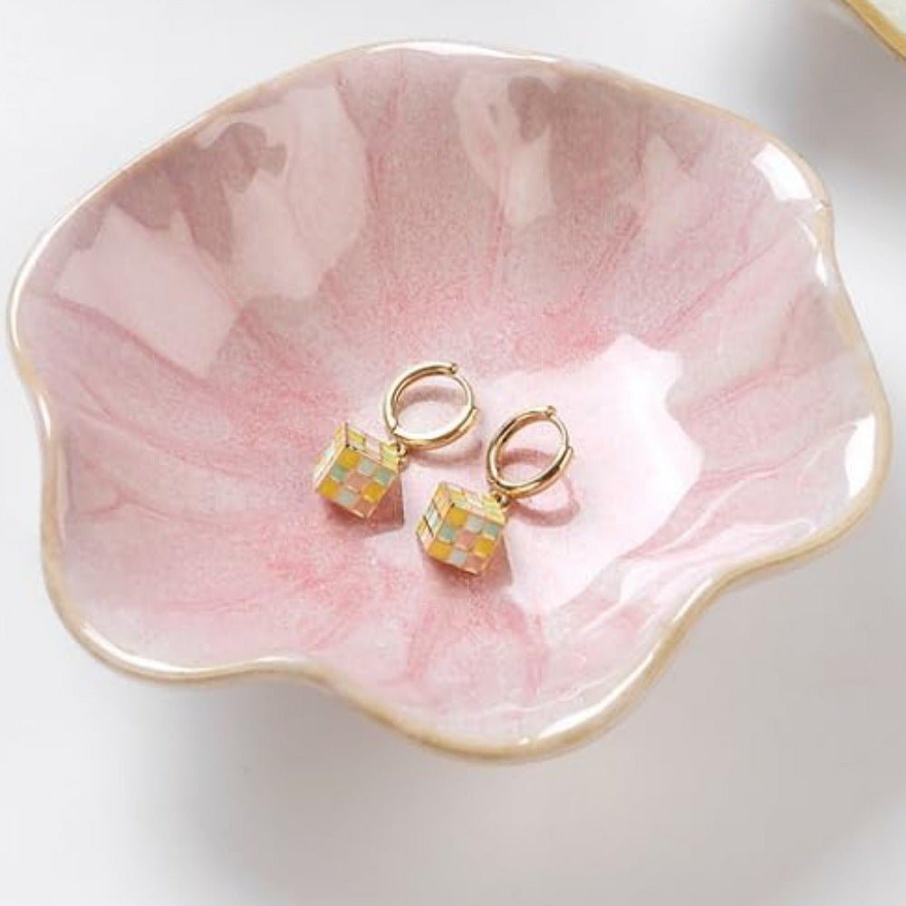 Bea Homes - Ceramic Lotus Leaf Jewelry Bowl | Perfect for Rings and Keys - Bea Homes
