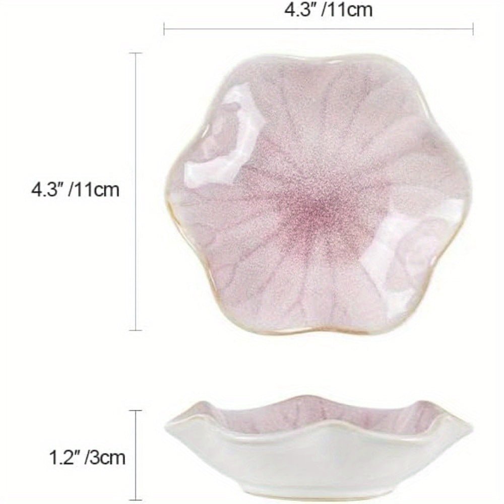 Bea Homes - Ceramic Lotus Leaf Jewelry Bowl | Perfect for Rings and Keys - Bea Homes