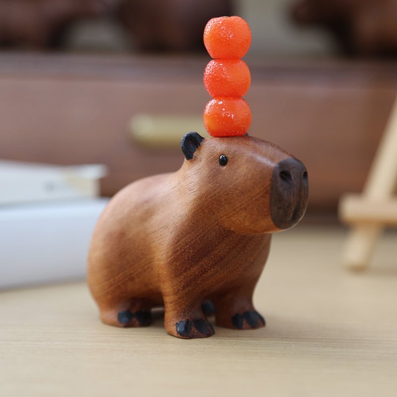 Bea Homes - Charming Capybara Wooden Ornament for a Whimsical Touch - Bea Homes
