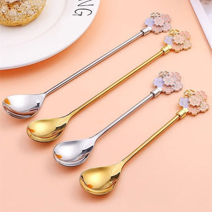 Bea Homes – Cherry Blossom Spoon Set - Bea Homes