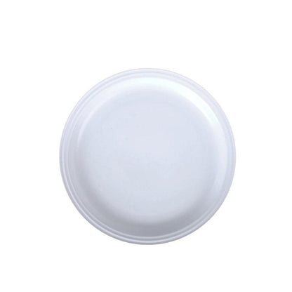 Bea Homes - Classic European Rim Dinner Plate in Light Blue and White for Timeless Dining - Bea Homes