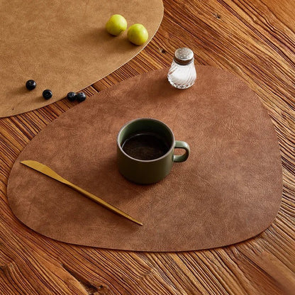 Bea Homes - Classic Leather Coaster for Luxurious and Cozy Dining - Bea Homes