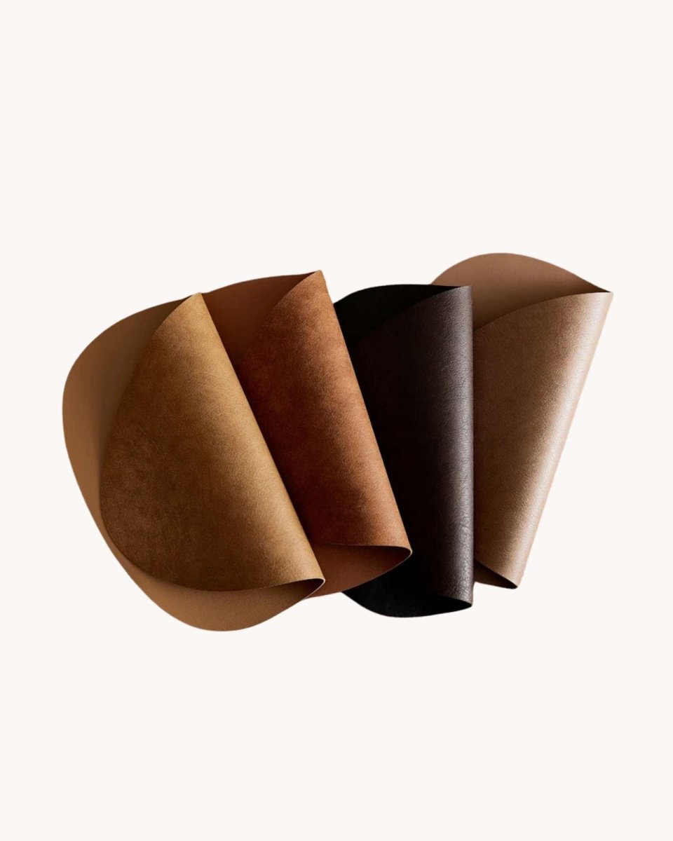 Bea Homes - Classic Leather Coaster for Luxurious and Cozy Dining - Bea Homes