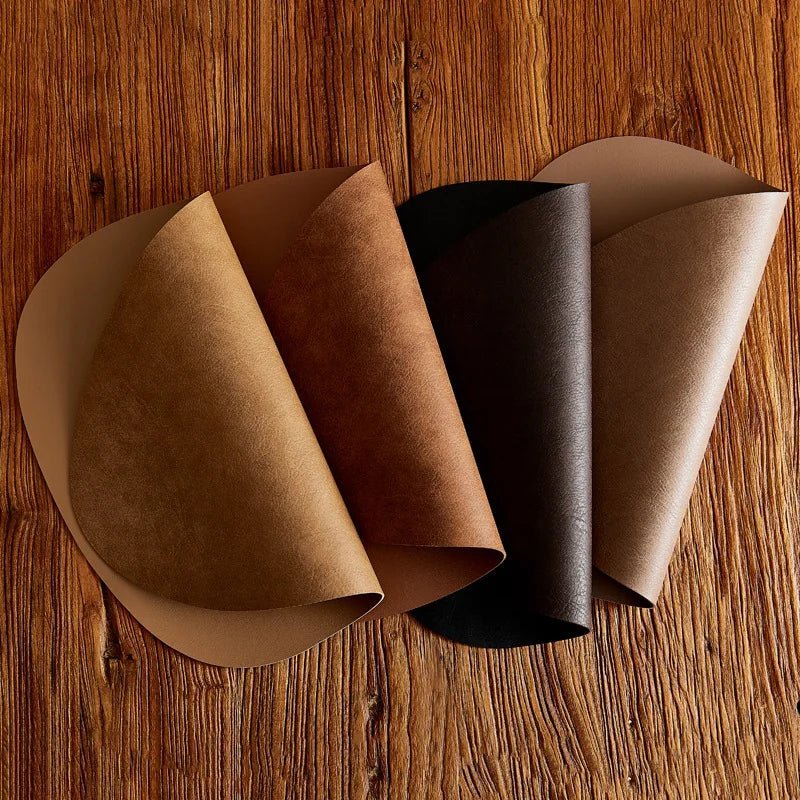 Bea Homes - Classic Leather Coaster for Luxurious and Cozy Dining - Bea Homes