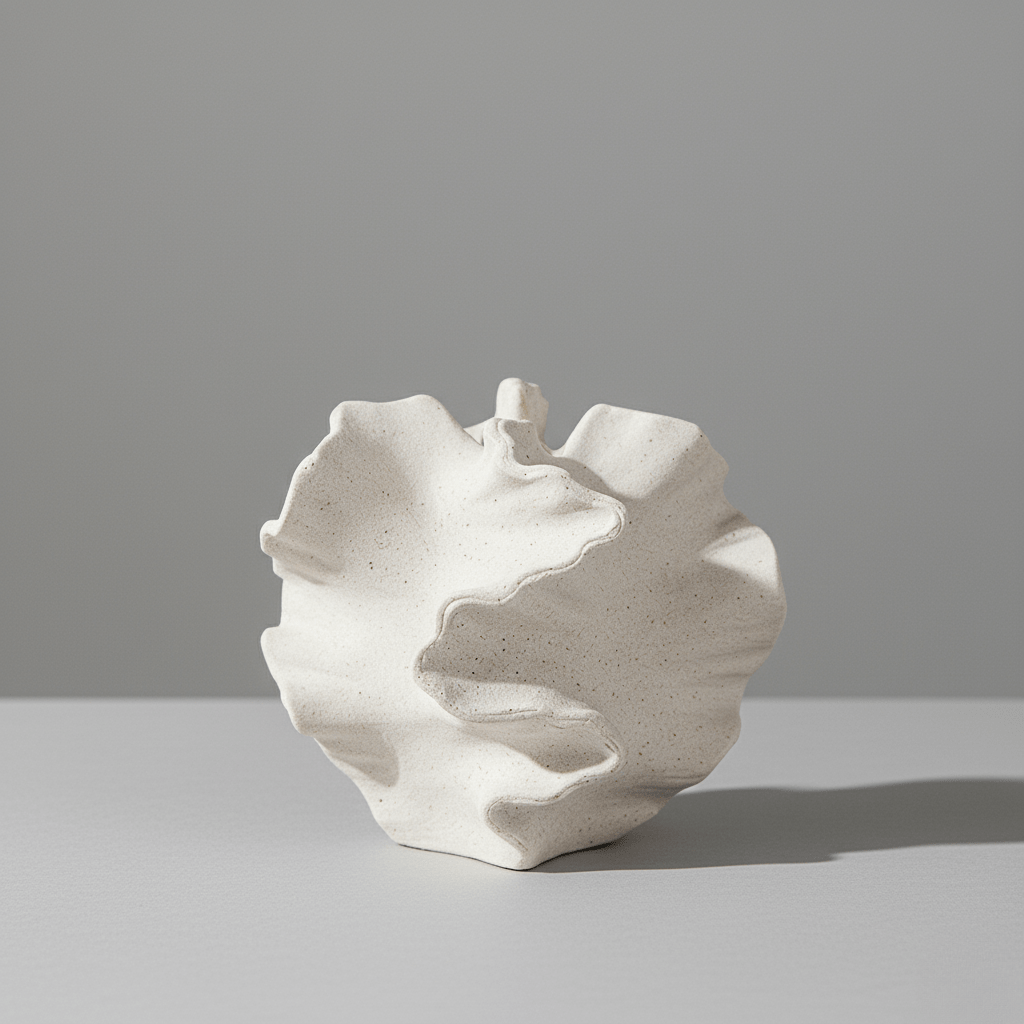 Bea Homes - Contemporary Frosted Ceramic Vase for a Stylish Touch - Bea Homes