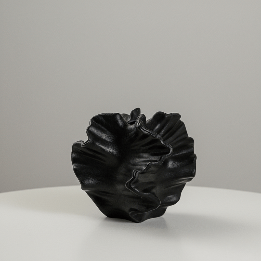 Bea Homes - Contemporary Frosted Ceramic Vase for a Stylish Touch - Bea Homes