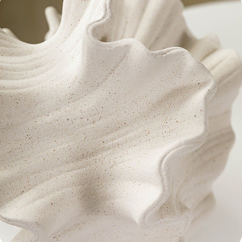 Bea Homes - Contemporary Frosted Ceramic Vase for a Stylish Touch - Bea Homes