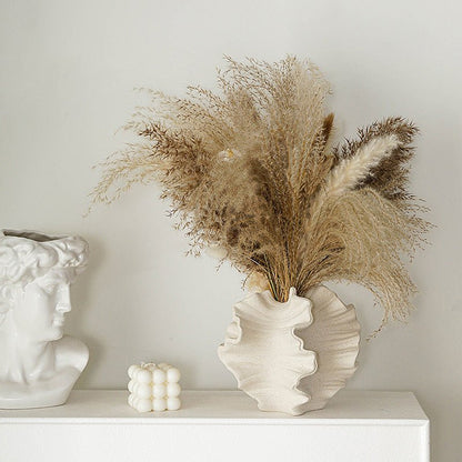 Bea Homes - Contemporary Frosted Ceramic Vase for a Stylish Touch - Bea Homes