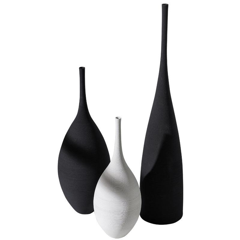 Bea Homes - Contemporary Tall Ceramic Vase for Timeless Elegance Home Decor - Bea Homes