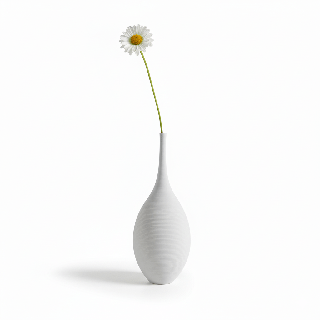 Bea Homes - Contemporary Tall Ceramic Vase for Timeless Elegance Home Decor - Bea Homes