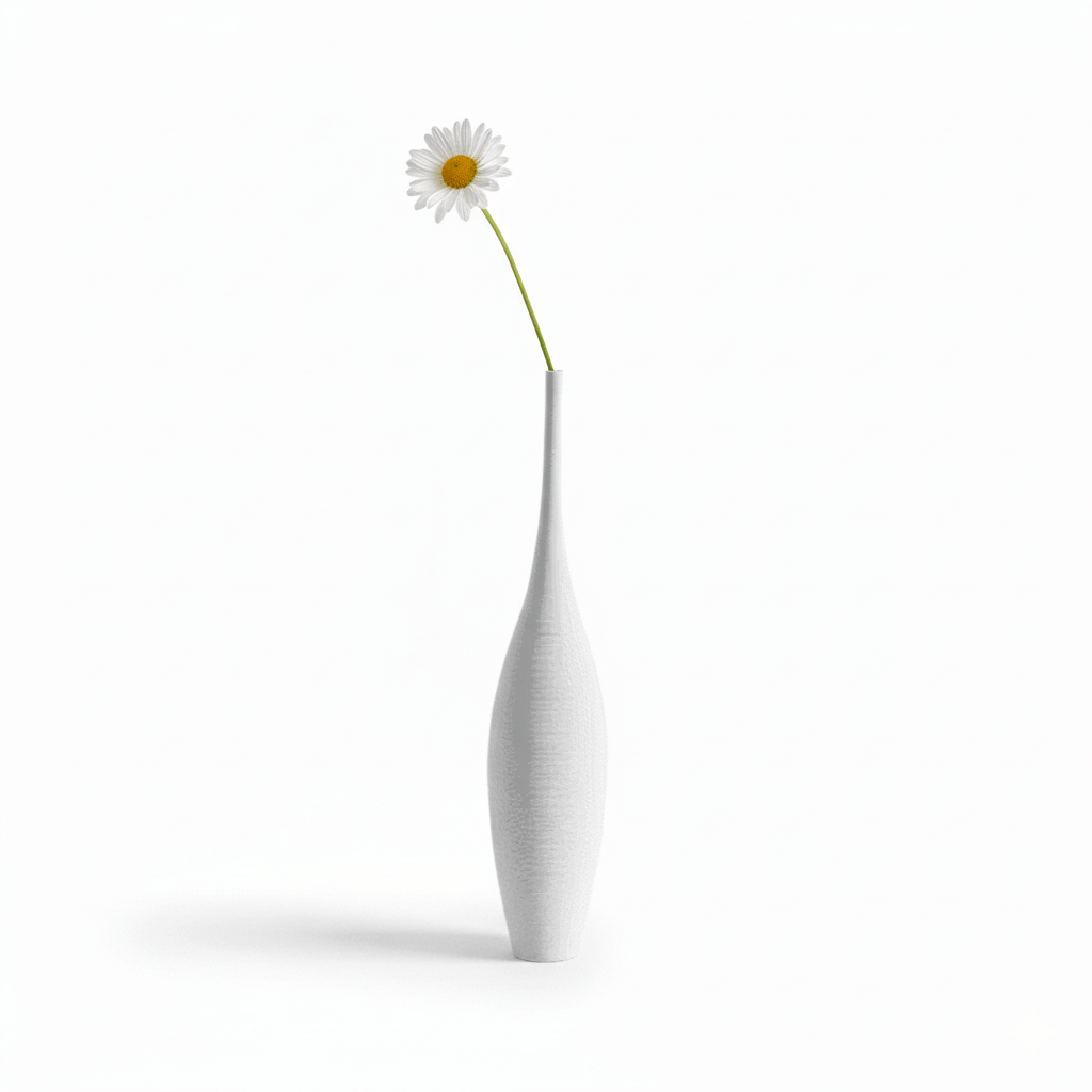 Bea Homes - Contemporary Tall Ceramic Vase for Timeless Elegance Home Decor - Bea Homes