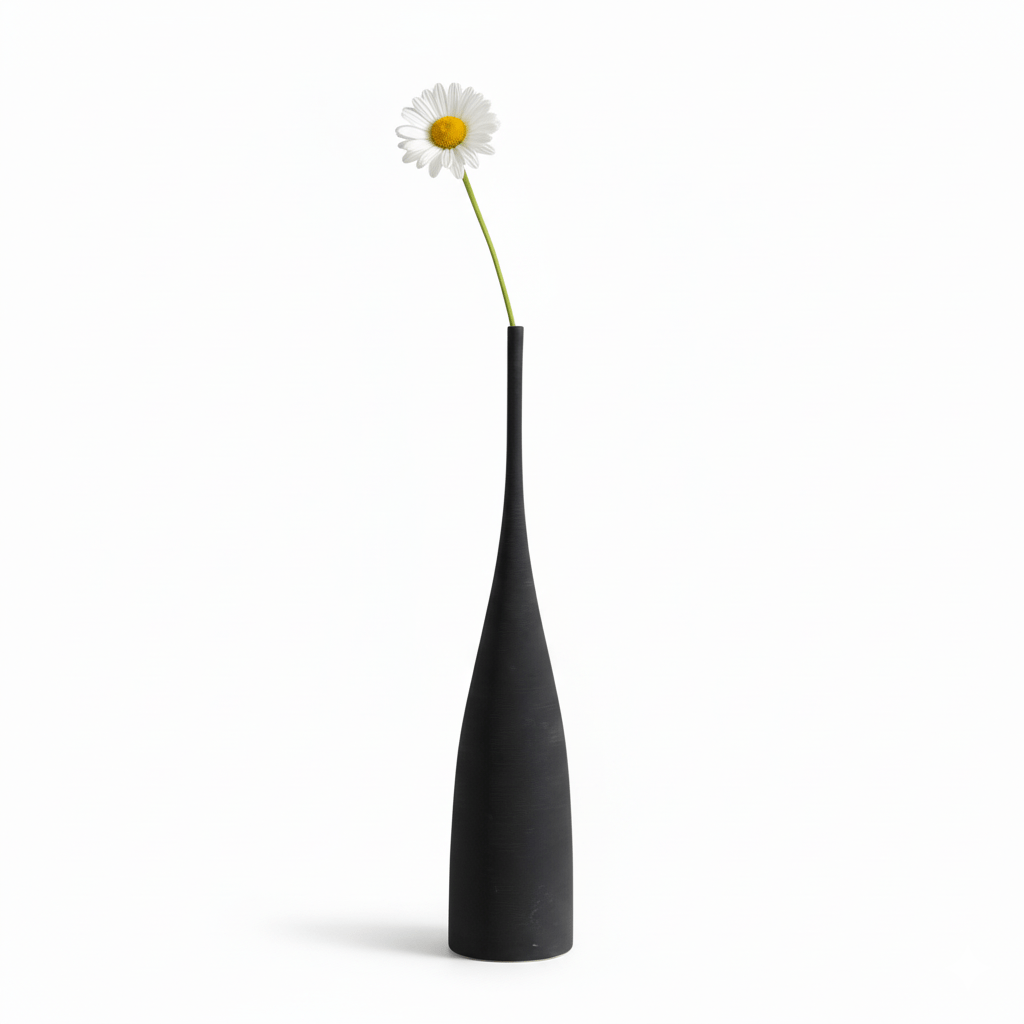 Bea Homes - Contemporary Tall Ceramic Vase for Timeless Elegance Home Decor - Bea Homes