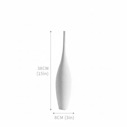 Bea Homes - Contemporary Tall Ceramic Vase for Timeless Elegance Home Decor - Bea Homes