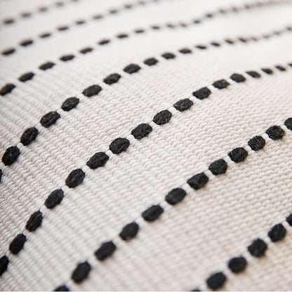 Bea Homes – Contrast Stitch Pillow Cover - Bea Homes