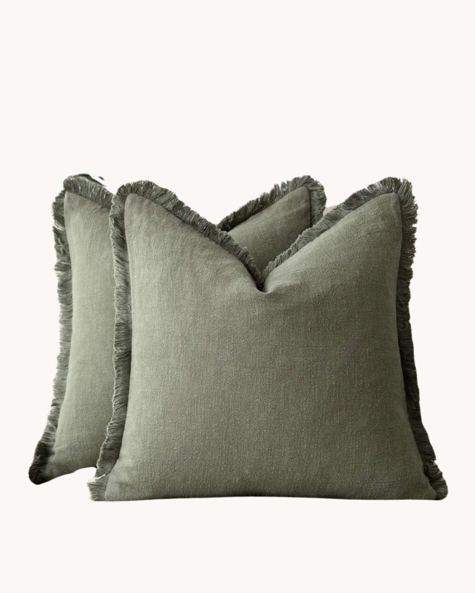 Bea Homes - Decorative Ruffle Covers in Cotton and Linen - for a Chic Touch - Bea Homes