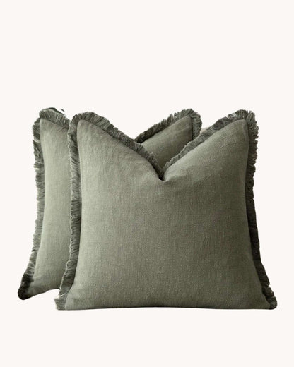 Bea Homes - Decorative Ruffle Covers in Cotton and Linen - for a Chic Touch - Bea Homes
