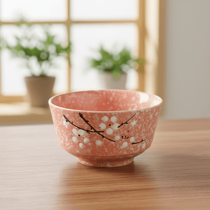 Bea Homes - Elegant Cherry Blossom Rice Bowl for Exquisite Dining - Bea Homes