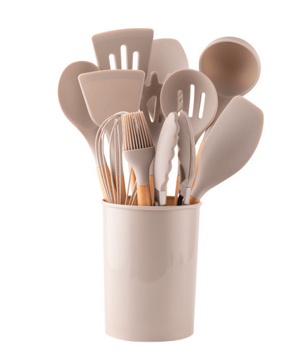 Bea Homes – Elegant Silicone Cooking Utensils Set for Effortless Culinary Style - Bea Homes