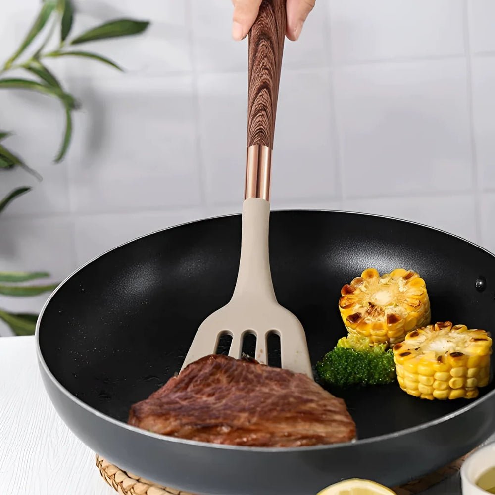 Bea Homes – Elegant Silicone Cooking Utensils Set for Effortless Style and a Calm, Modern Kitchen Ambiance - Bea Homes