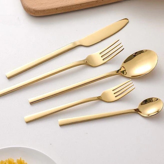 Bea Homes - Hand - polished Luxury Cutlery Set for Elegant Dining - Bea Homes