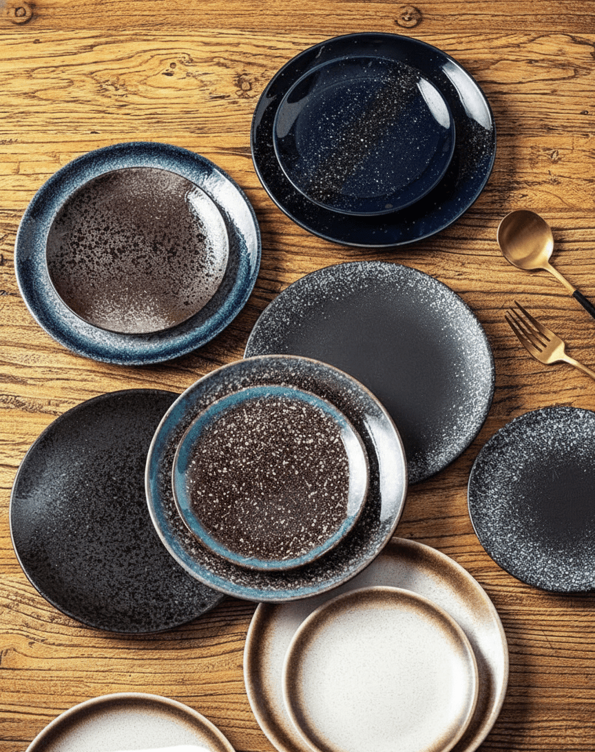 Bea Homes - Handmade Ceramic Dinner Plate for Elegant Dining - Bea Homes