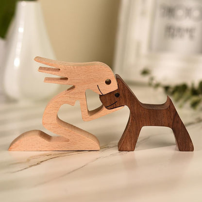 Bea Homes - Handmade Wooden Sculpture for Dogs - Perfect for Your Pet's Stylish Decor - Bea Homes