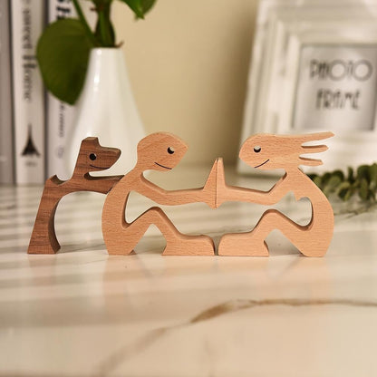Bea Homes - Handmade Wooden Sculpture for Dogs - Perfect for Your Pet's Stylish Decor - Bea Homes