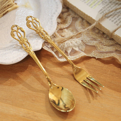 Bea Homes – Hollow Dessert Spoon Set - Bea Homes