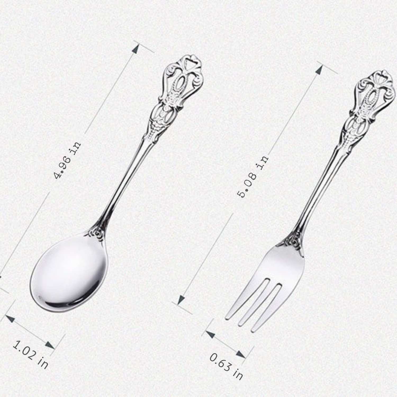 Bea Homes – Hollow Dessert Spoon Set - Bea Homes