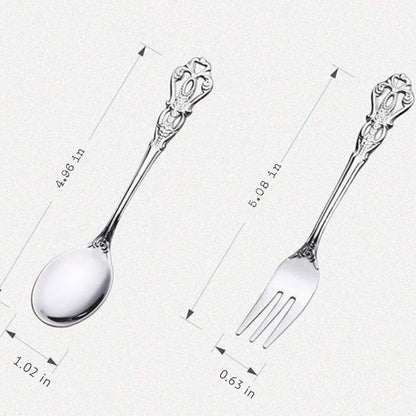 Bea Homes – Hollow Dessert Spoon Set - Bea Homes
