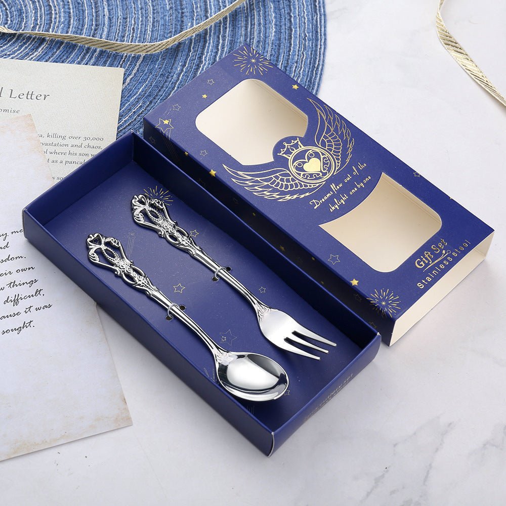 Bea Homes – Hollow Dessert Spoon Set - Bea Homes