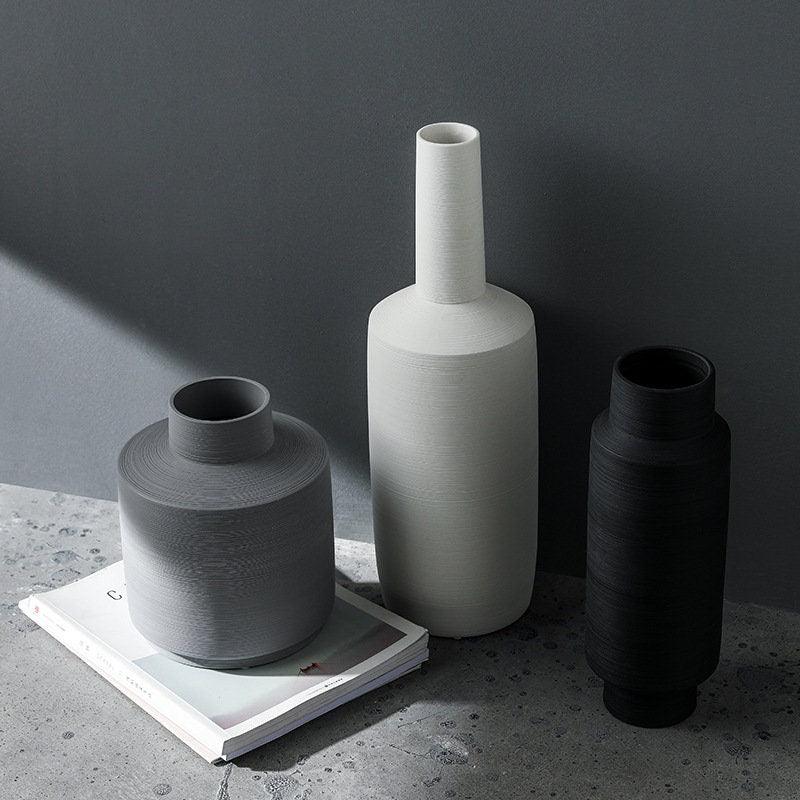 Bea Homes - Minimalist Nordic Ceramic Vase Home Décor for a Chic Aesthetic - Bea Homes