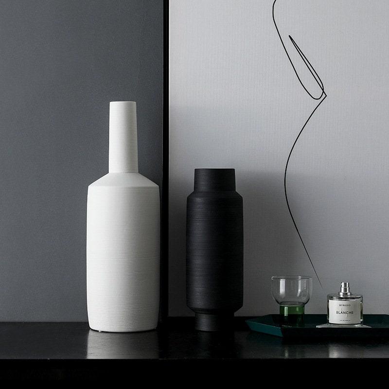 Bea Homes - Minimalist Nordic Ceramic Vase Home Décor for a Chic Aesthetic - Bea Homes