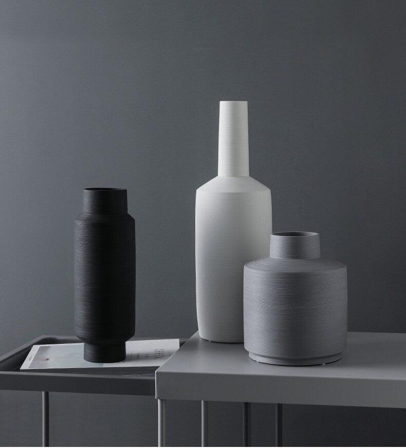 Bea Homes - Minimalist Nordic Ceramic Vase Home Décor for a Chic Aesthetic - Bea Homes