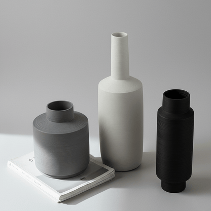 Bea Homes - Minimalist Nordic Ceramic Vase Home Décor for a Chic Aesthetic - Bea Homes